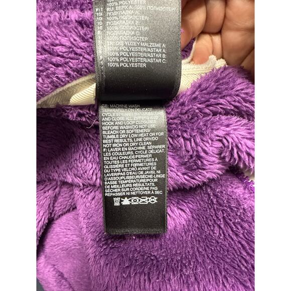 The North Face Osito Jacket Purple Fleece Size Large Full Zip Pockets Women's - Picture 6 of 6